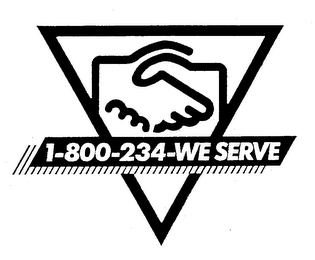1-800-234-WE SERVE logo