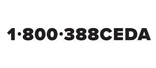 1 800 388CEDA logo