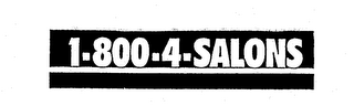 1-800-4-SALONS logo