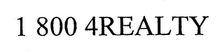 1 800 4REALTY logo