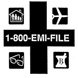 1-800-EMI-FILE RX logo