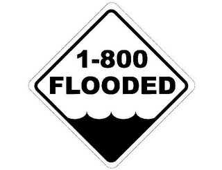 1-800 FLOODED logo