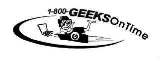 1-800-GEEKSONTIME logo