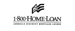 1-800-HOME-LOAN AMERICA'S DISCOUNT MORTGAGE LENDER logo