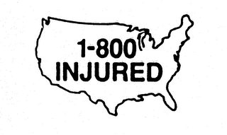 1-800 INJURED logo