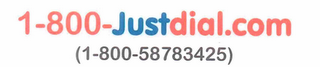 1-800-JUSTDIAL.COM (1-800-58783425) logo