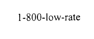 1-800-LOW-RATE logo