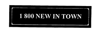 1 800 NEW IN TOWN logo