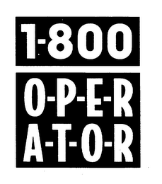 1-800 O-P-E-R A-T-O-R logo