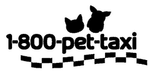 1-800-PET-TAXI logo