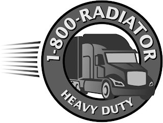 1-800-RADIATOR HEAVY DUTY logo