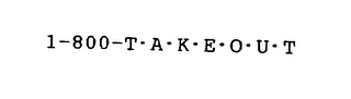 1-800-T-A-K-E-O-U-T logo