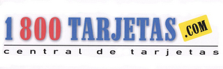 1 800 TARJETAS .COM CENTRAL DE TARJETAS logo