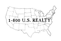 1-800 U.S. REALTY logo