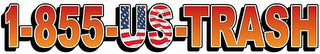 1-855-US-TRASH logo