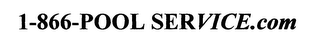 1-866- POOLSERVICE.COM logo