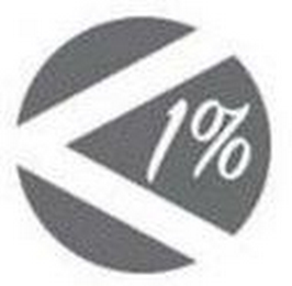 1% logo