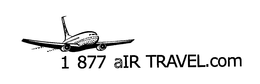 1 877 AIR TRAVEL.COM logo