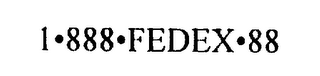 1-888-FEDEX-88 logo