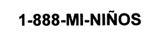 1-888-MI-NINOS logo