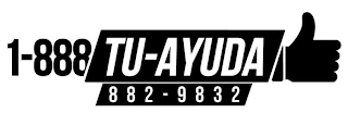 1-888 TU-AYUDA 882-9832 logo