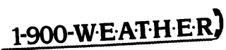 1-900-W.E.A.T.H.E.R logo