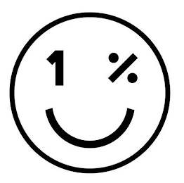 1% logo