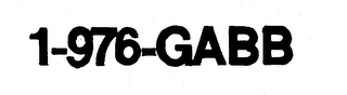 1-976-GABB logo