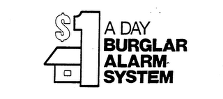 $1 A DAY BURGLAR ALARM SYSTEM logo