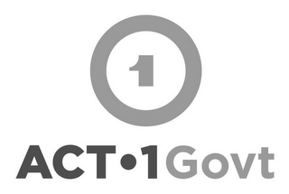 "1 ACT·1 GOVT" logo