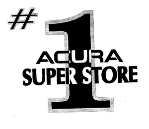 #1 ACURA SUPER STORE logo