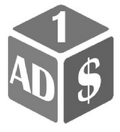 1 AD $ logo