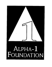 1 ALPHA-1 FOUNDATION