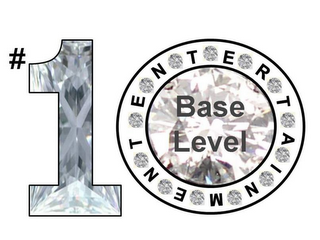 #1 BASE LEVEL E N T E R T A I N M E N T logo