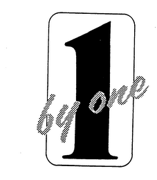1 BY ONE logo