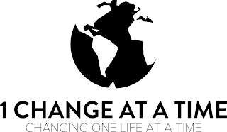 1 CHANGE AT A TIME CHANGING ONE LIFE ATA TIME logo