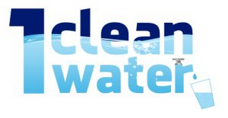 1 CLEAN WATER logo
