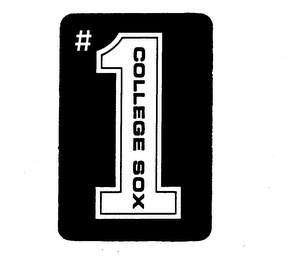 #1 COLLEGE SOX logo