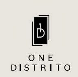1 D ONE DISTRITO logo