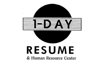 1-DAY RESUME & HUMAN RESOURCE CENTER logo