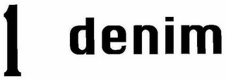 1 DENIM logo