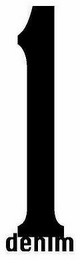 1 DENIM logo