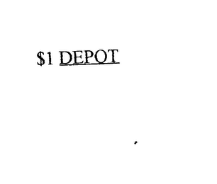 $1 DEPOT logo
