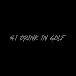 #1 DRINK IN GOLF logo