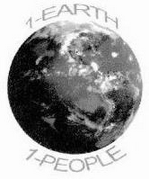 1-EARTH 1- PEOPLE logo