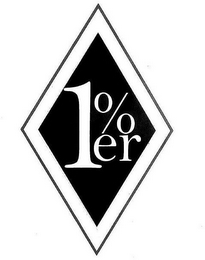 1% ER logo