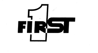 1 FIRST logo