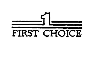 1 FIRST CHOICE logo