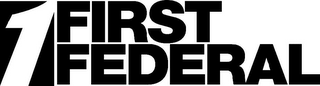 1 FIRST FEDERAL logo