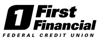 1 FIRST FINANCIAL FEDERAL CREDIT UNION logo